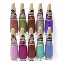 Kit Esmaltes Impala Coleção Ana Castela Com 10 Esmaltes