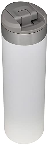 Image of STANLEY AeroLight Transit Bottle 20 oz Locking Drink Through Lid Leak Resistant Water Bottle or Coffee Travel Mug Lightweight Insulated Stainless Steel BPA-Free Cloud