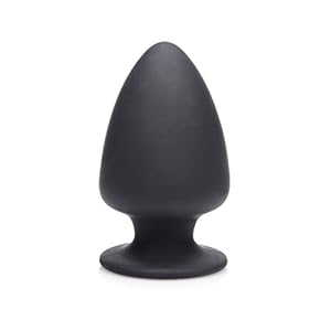 XR Brands Knijpbare Kleine Anale Plug – Zwart