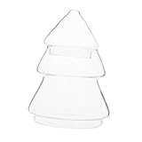 ULTECHNOVO Tarro Para Dulces Con Tapa Tarro Navideño Para Alimentos Para Fiestas Navideñas y Almacenamiento De Galletas