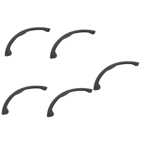 BESPORTBLE 5pcs Deck Bumper Strip Thick Rubber Skateboard Edge Guard Skateboard Accessory Protection