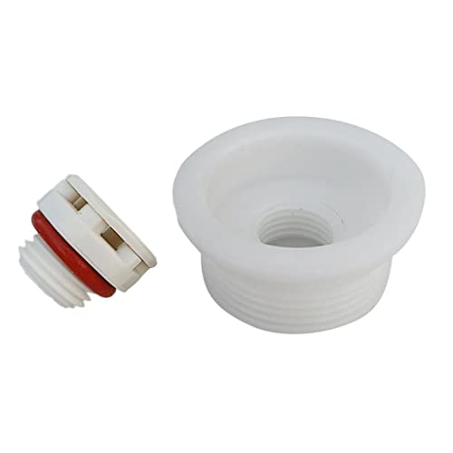 UJEAVETTE SUP Stand Up Paddle Board Surfboard Auto Air Vent Plug with O-Ring White