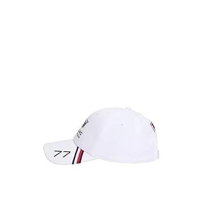 Tommy Hilfiger F1 Drivers 77 Cap, White One Size