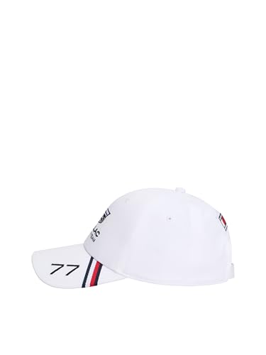 Gorra Tommy Hilfiger F1 Drivers 77 Blanca Talla Única miniatura 3