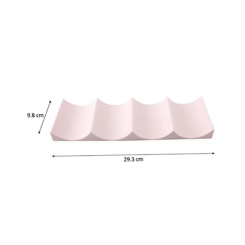 Soporte para botellas de vino de 3 piezas para refrigerador miniatura 6