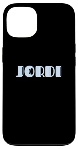 First Name Jordi Vintage Art Deco Light Blue/Lavender Font �X�}�z�P�[�X iPhone 13 �p
