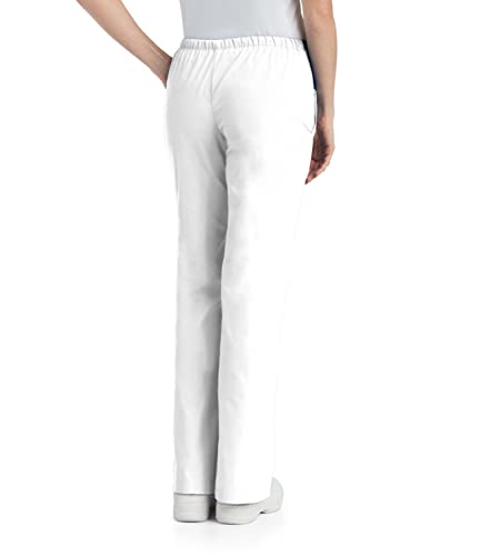 Landau Essentials Relaxed Fit 2-Pocket Scrub Pants For Women 8335 #TOP2