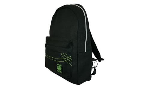 DIME BAGS Study Backpack with 15" Padded Laptop Sleeve, Durable Hempster Exterior, 5 Compartments & Hidden Pocket, Comfortable Adjustable Shoulder Straps, Bag for School, Work & Travel (Black)2