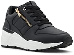 Call It Spring Women's Gigii Sneaker, Open Black, 8 | Image 3