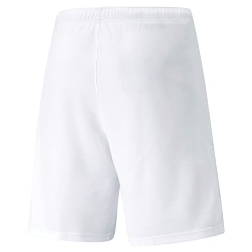Image of Puma Boys' teamRISE Junior Knitted Shorts | Comfortable and Sweat Proof Polyester Football Shorts | Lightweight and Breathable Training Shorts for Kids & Teen Athletes