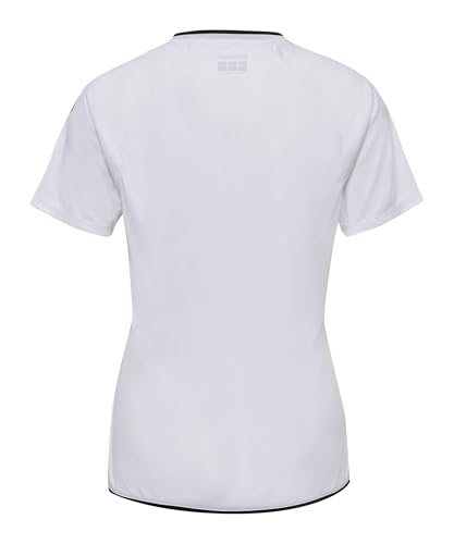 Camiseta blanca mujer hummel Core 2.0 de manga corta 2