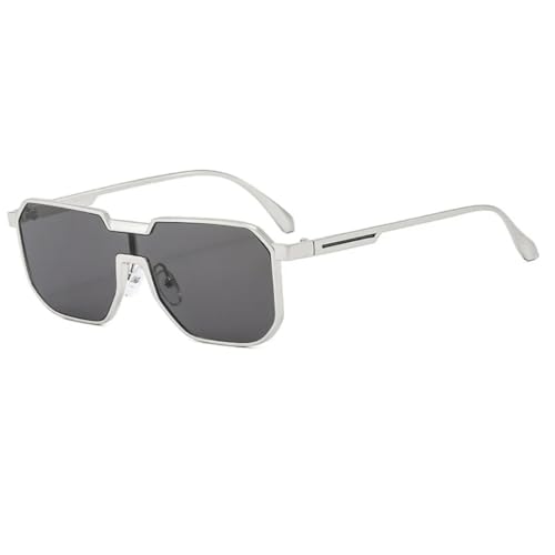 Lunettes de soleil UV400 vintage homme femme style monture dorée dégradée Solver-Black