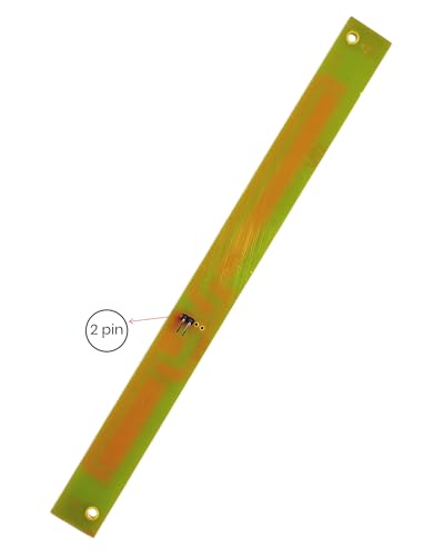 Compatible with Hitachi 2 Pin | Current 12 Voltage | Power Consumption of 5 watts | PVC Material White Refrigerator LED Light Strip Spares Parts