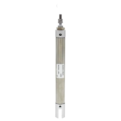 Vérin pneumatique double effet CDJ2D16-100-B mini tige simple - 2