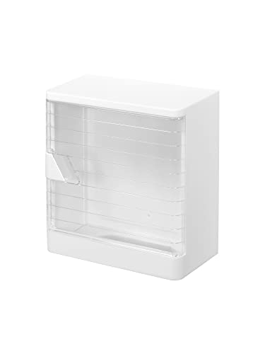 Like-IT Laundry Storage, Wall Mounted Towel Holder, Approx. Width 10.6 x Depth 5.7 x Height 12.5 inches (26.8 x 14.5 x 31.7 cm), Clear, Made in Japan