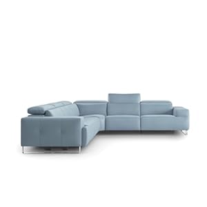 Nordic Sectional Sofa with Recliner...