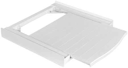 Xavax Smart Stacking Kit for Washing Machine / Dryer, Pull-Out Plate, Plastic