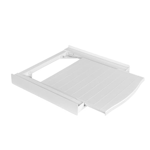 Xavax Smart Stacking Kit for Washing Machine / Dryer, Pull-Out Plate, Plastic