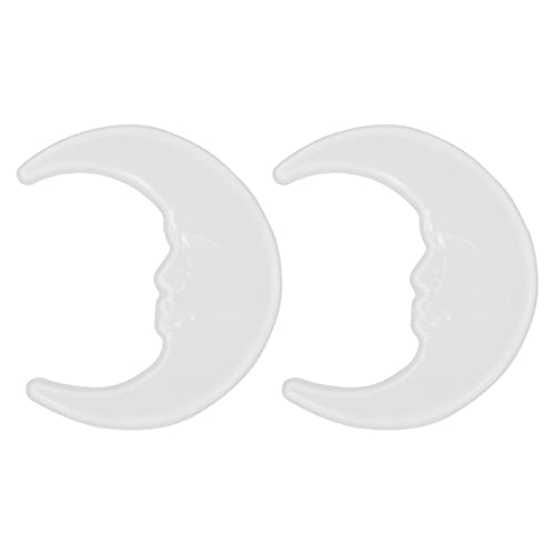 Angoily 6 peças molde diy epóxi lua resina ornamento em forma de artista decoração decorativa artesa