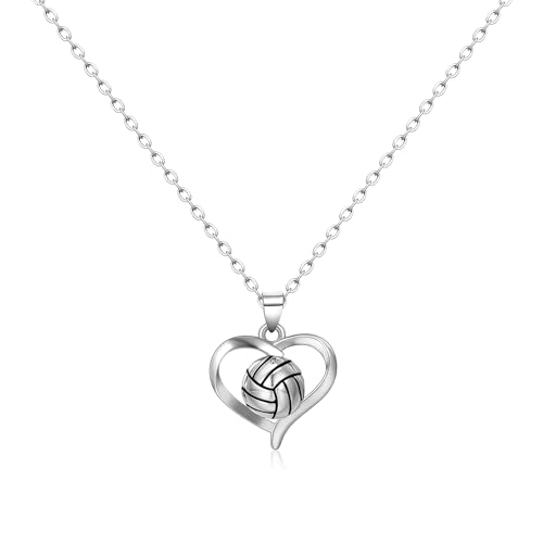 Hanreshe Soccer Ball Necklace Pendant for Girls Sports Jewelry 14K gold Soccer Cross Necklace for Boys Soccer Player Gifts