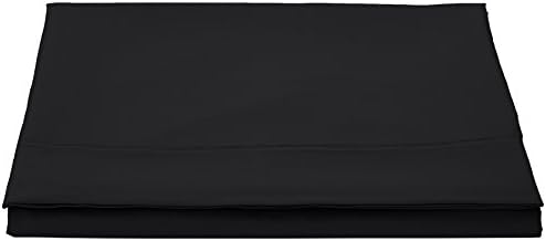 Amazon Basics Microfiber Flat Sheet, 230 x 260 cm - White