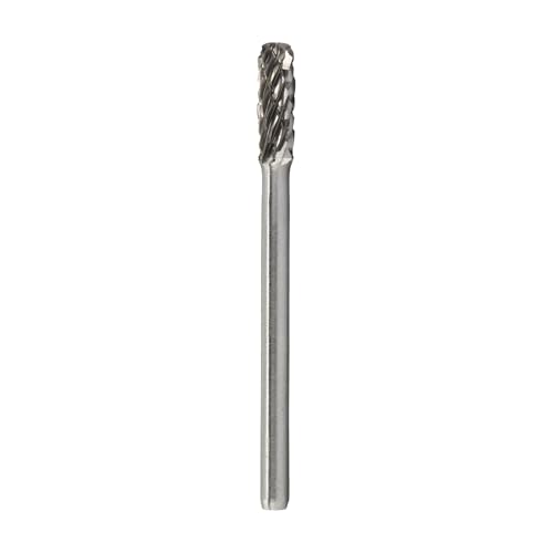 Image of Drill America SC-52 Carbide Burr /Rotary File Cylindrical Radius-End Double Cut for Die Grinder 5 /32 inch Dia. x 1 /2 inch Cut Length with 1 /8 inch Shank and 2 inch Overall Length, DUL Series