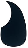 Pièces de guitare pour guitare folk acoustique Martin D 28 auto adhésives (2 plis, noir)
