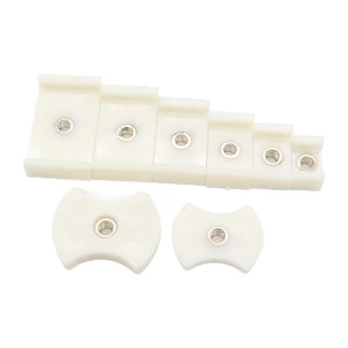 JuxLux 8 Pack Watch Press Die Set Molds Watch Case Pressing Dies for Watches Press Tool Set Back Case Closer Closing Watches Square Rectangle Wristwatch Cover Battery Replacement Kit Repair Kit