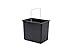 Produktbild Hailo 18 Liter Ersatzeimer 1086239 schwarz Abfalleimer Tandem Inneimer m Henkel