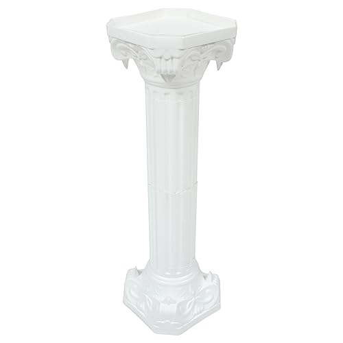 Wedding Roman Column Sculpture, Greek Column Statue, Roman Pillar Plant Stand Roman Pillar Candle Holder Classic Greek Statues Wedding Table Decoration