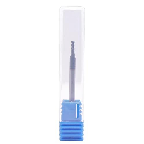 Image of 5Pcs 1 /16 inch 4 Flute Solid Carbide Square End Mill, Double End, AlTiN Coated | 35 Degree Helix, 1 /16 inch Cutting Diameter, 1 /8 inch Shank Diameter, 1 /8 inch Length of Cut, 2 inch Overall Length