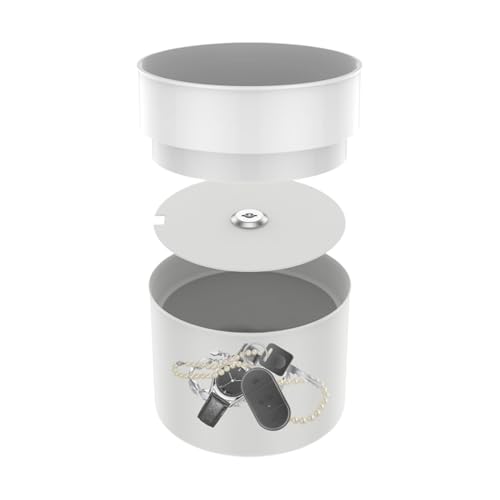 Pot de fleurs sécurisé double couche antivol avec boîte de rangement secrète - 2