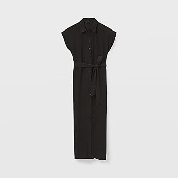club monaco danielle dress New Club Monaco Black Maxi Button Down Floral Textured Danielle Dress ~ Size 12