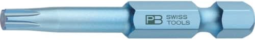 PB SWISS TOOLS E6-400-25 Hex Robe Bit with Step