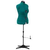 Dritz Sew You Adjustable Dress Form - Medium/Large Sizes US 12-18 - Female Clothing Mannequin for Sewing, Fitting, and Draping - Pinnable Sewing Mannequin with 12 Dials for Fitting + 360 Hem Guide
