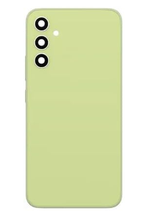 Compatible with Samsung Galaxy A34 5G Replacement Full Body, Back Panel with Side Frame, Cmera Glass, Volume Button Green