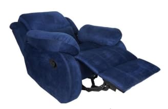 Manual Recliner | 1 Seater Sofa | Single Sofa Recliner | 1 Seater Chair Sofa | Finish Model ABPREC-16-S