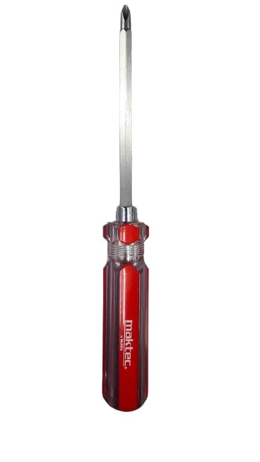 HITECH Orange 2in1 Multi Function Screwdriver (Flat & Cross) MAKTECH, Heavy (2pcs), Head Style-Phillips (model no-783010-9)