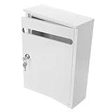 Boîte aux lettres murale : peut aider efficacement à conserver les informations du courrier et les suggestions de réclamation, boîte aux lettres murale à l'extérieur