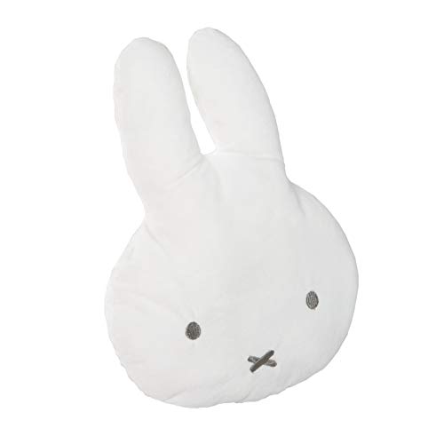 Roba Cuscino Decorativo Per Bambini Miffy - Decorazione In Peluche Per Cameretta - Motivo Coniglio - Morbido E Imbottito - Lavabile - Bianco - 3