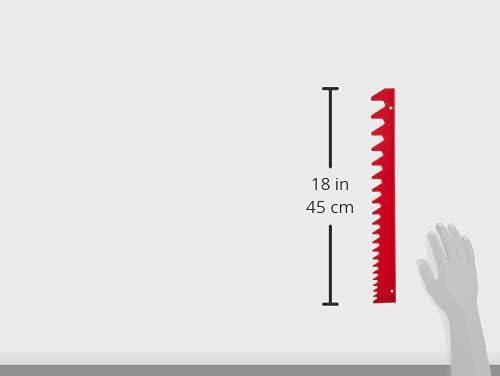 Miniatura 4 de Ernst Manufacturing - 40 rieles de llaves para ahorro de espacio, color rojo (6014) (paquete de 2)