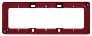 Hager tWINPOINT Socket 3 éléments rouge bloc triphasé