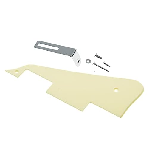 Dopro Golpeador de guitarra LP de 1 capa con soporte cromado para Epiphone Les Paul