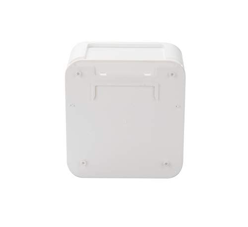 Distributeur de mouchoirs acrylique blanc Mind Reader pour salle de bain