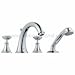 Grohe Roman tub filler with hand shower Kensington 25073000 Tub Faucets