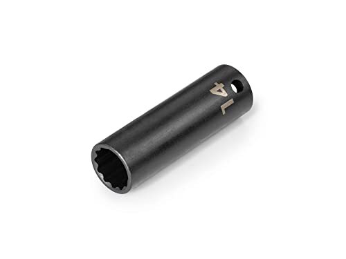 Image of TEKTON 3 /8 Inch Drive x 14 mm Deep 12-Point Impact Socket | SID13314