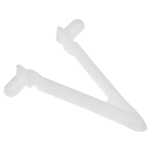 Eieenotee 80 St¨¹ck Pool Zubeh?r V-Clip Schmetterling Teleskop Stangen Befestigungs Clip f¨¹r Pool Vakuum Netz B¨¹rsten Stange – Bild 3