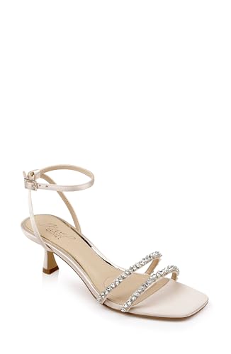 Jewel Badgley Mischka Marley Kitten Heel Sandal