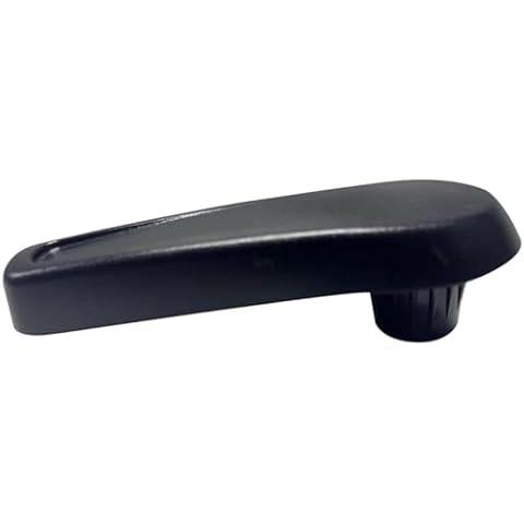 WUKEWANGDING 5C6881236 Black Front Driver Side Adjustment Fit for VW for Beetle for Jetta MK6 for Passat 5C6 881 236 Cover