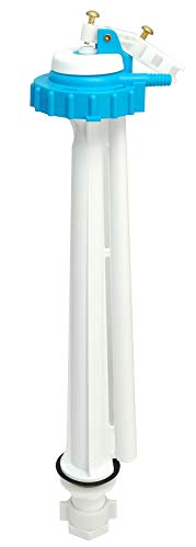 Toilet Ballcock with Anti-Syphon Plastic 10-Inch Fill Valve with Refill Tube - PlumbUSA 51005